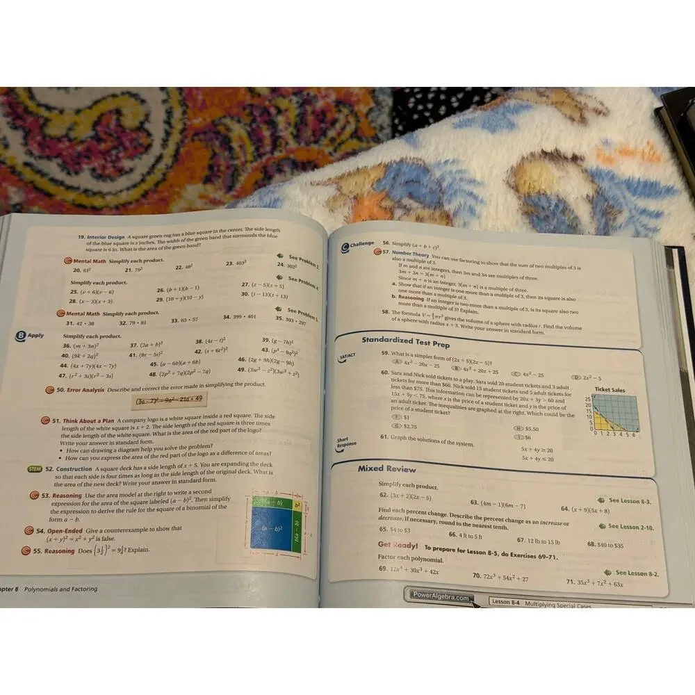 Pearson Algebra 1 Common Core Student Textbook